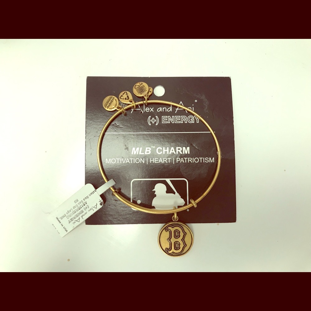 ALEX & ANI - Boston Red Sox Bracelet Gold